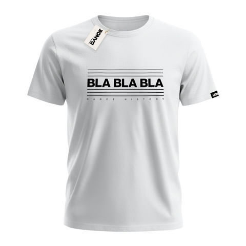 T-Shirt - BLA BLA BLA (white) - La Storia Della Dance