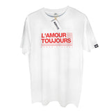 T-Shirt - L'AMOUR TOUJOURS (White) - La Storia Della Dance