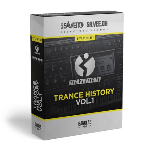 SYLENTH1 Soundset - MAZEMAN Trance History Vol.1 by MAX SAVIETTO / SA.VEE.OH