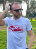 T-Shirt - L'AMOUR TOUJOURS (White) - La Storia Della Dance